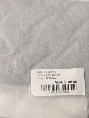 Guess Light Denim Alanna Bag